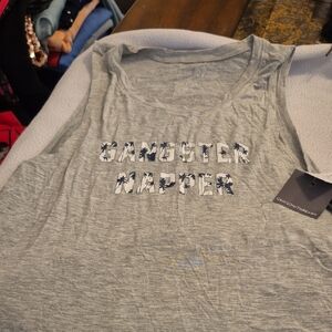 Gray 'Gangster Napper' Tank Top